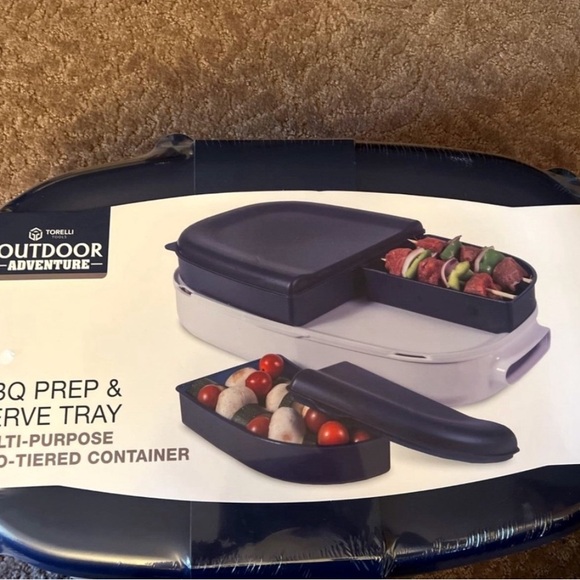 Tortelli Outdoor Adventure- BBQ Prep & Serve Tray - Picture 2 of 4